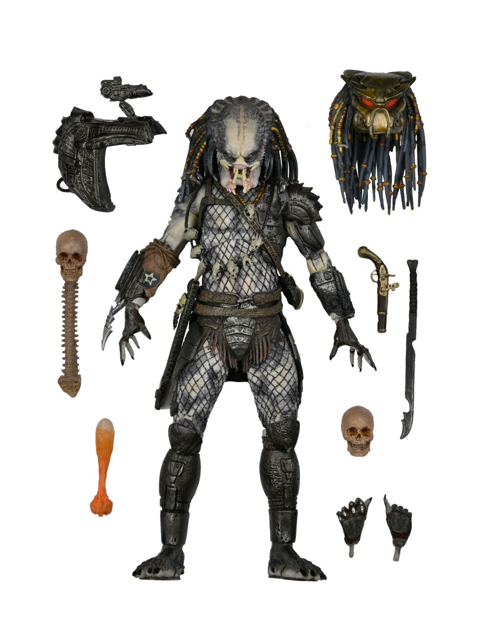 Elder Predator フィギュア Predator 2 Delta Comics - Elder Predator V2 - Predator 2 - Neca