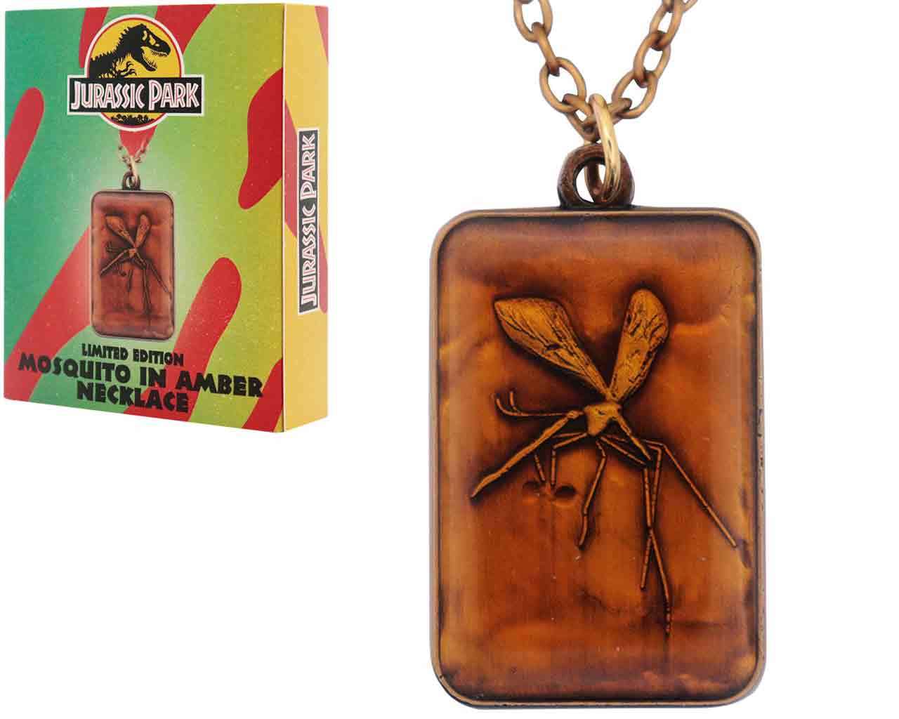 Jurassic Park Limited Edition Unisex Amber Necklace | Jewellery | Free  shipping over £20 | HMV Store