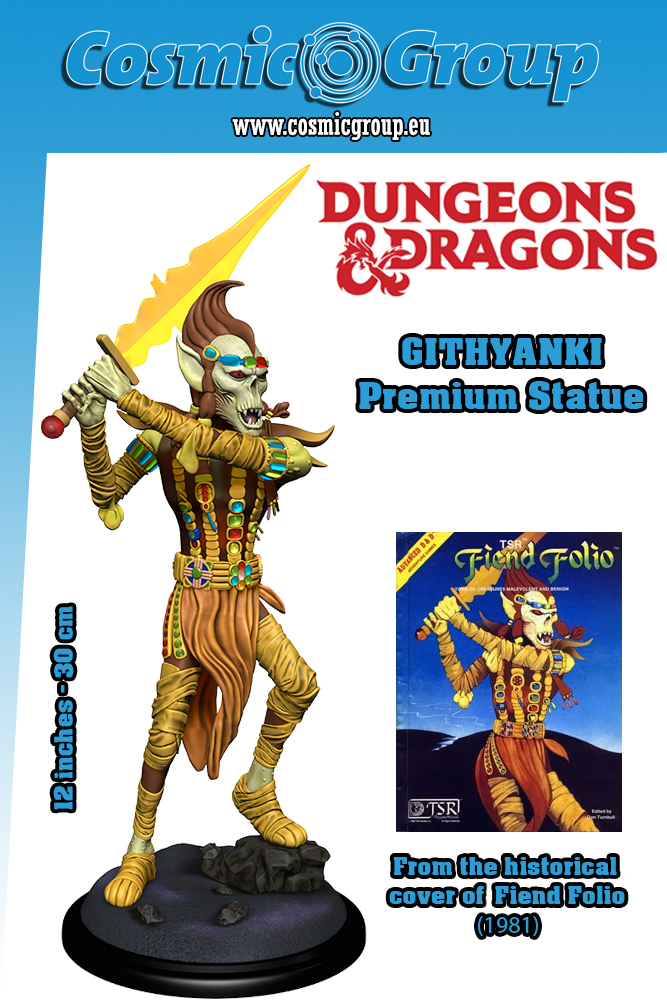 Dandd Githyanki Premium Statue Quintadimensione