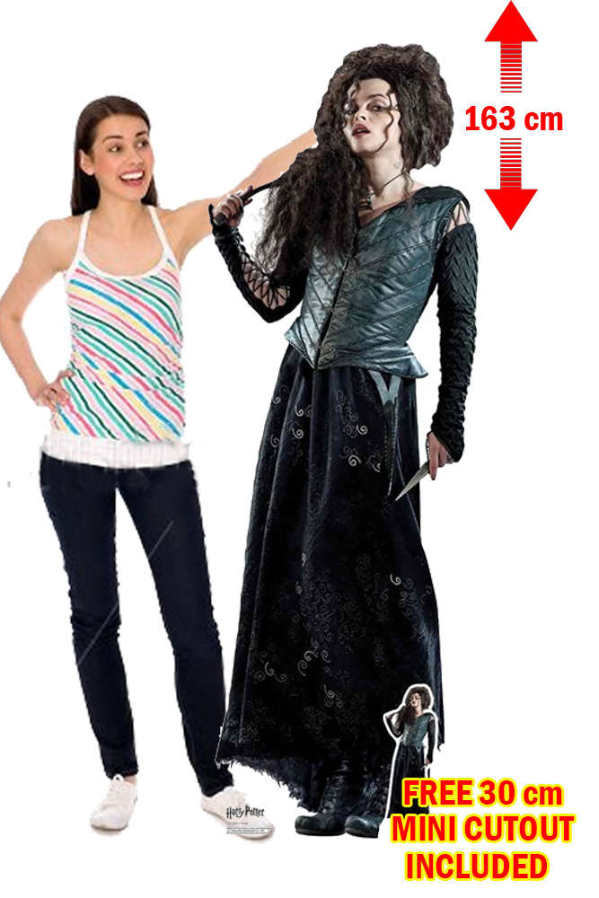 HP Bellatrix Lestrange Lifesized Cutout | Quintadimensione