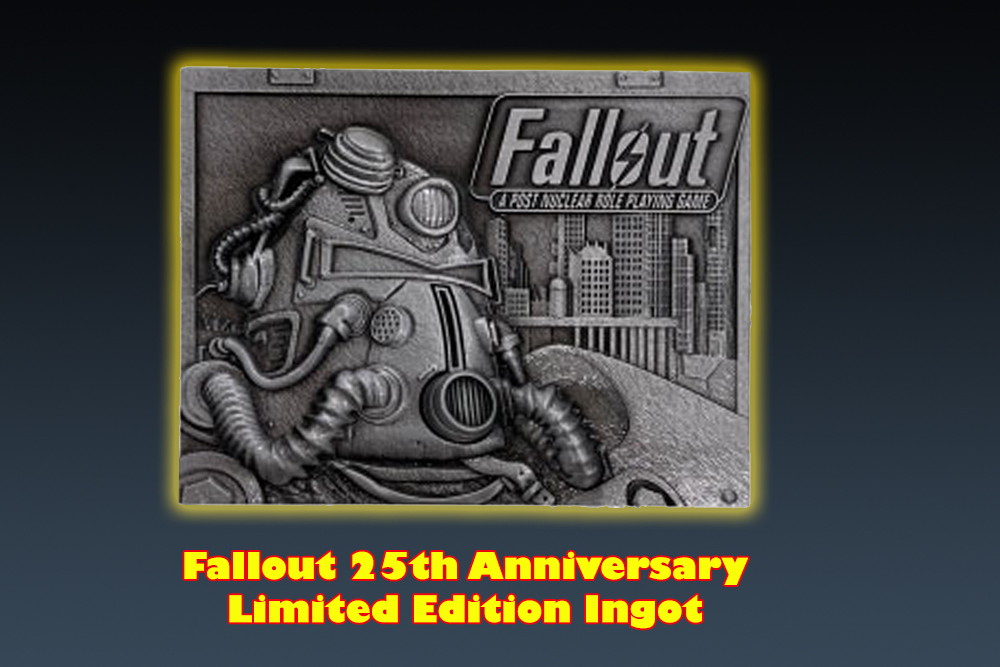 Fallout Limited Edition 25Th Anniversary Ingot | Quintadimensione